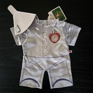 NEW Tin Man Wizard Of Oz Build A Bear 80th Anniversary Costume